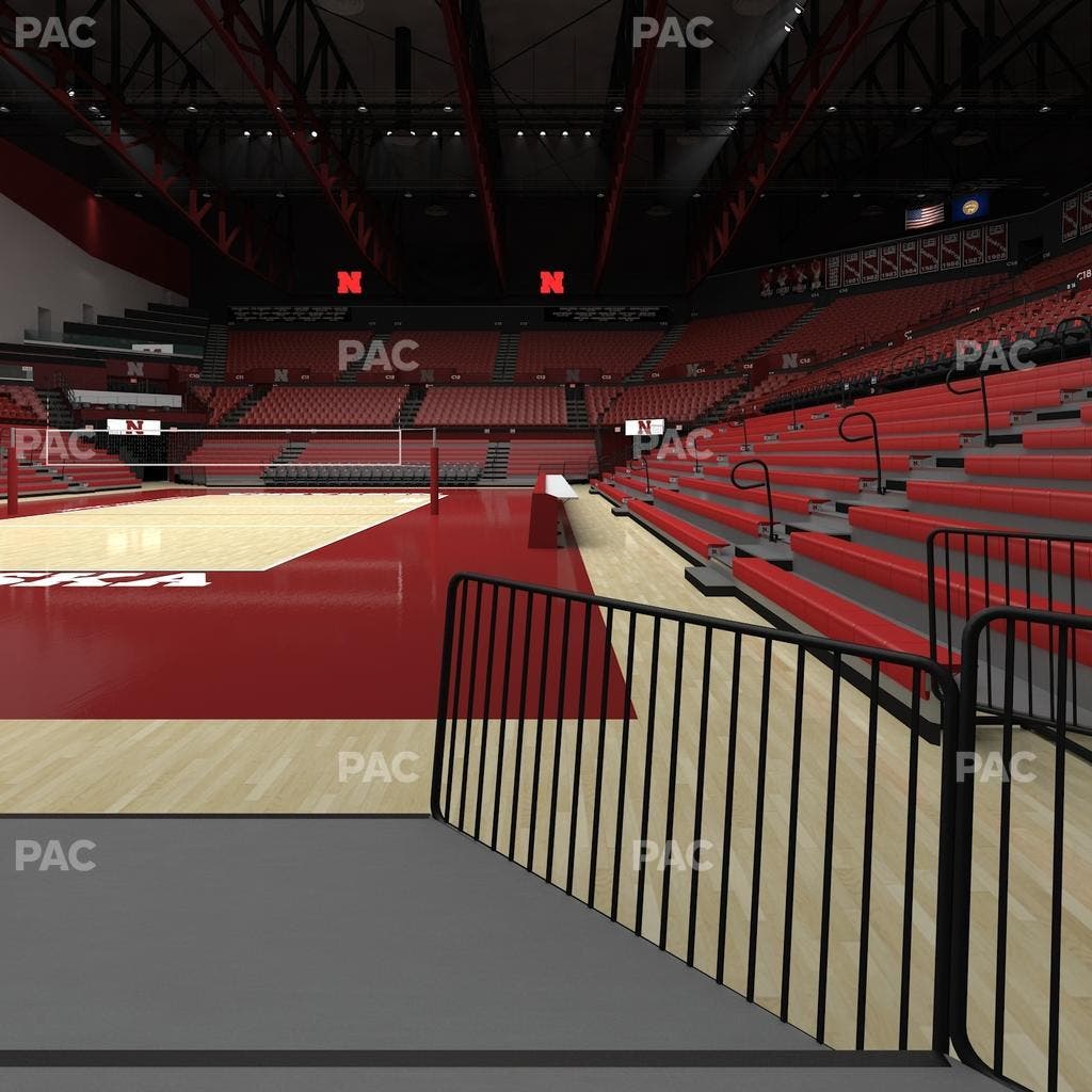 Bob Devaney Sports Center - Section A 3 Seat View