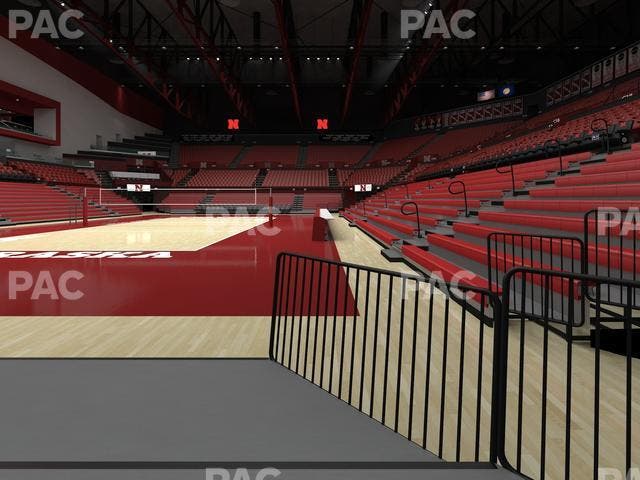 Bob Devaney Sports Center - Section A 3 Seat View