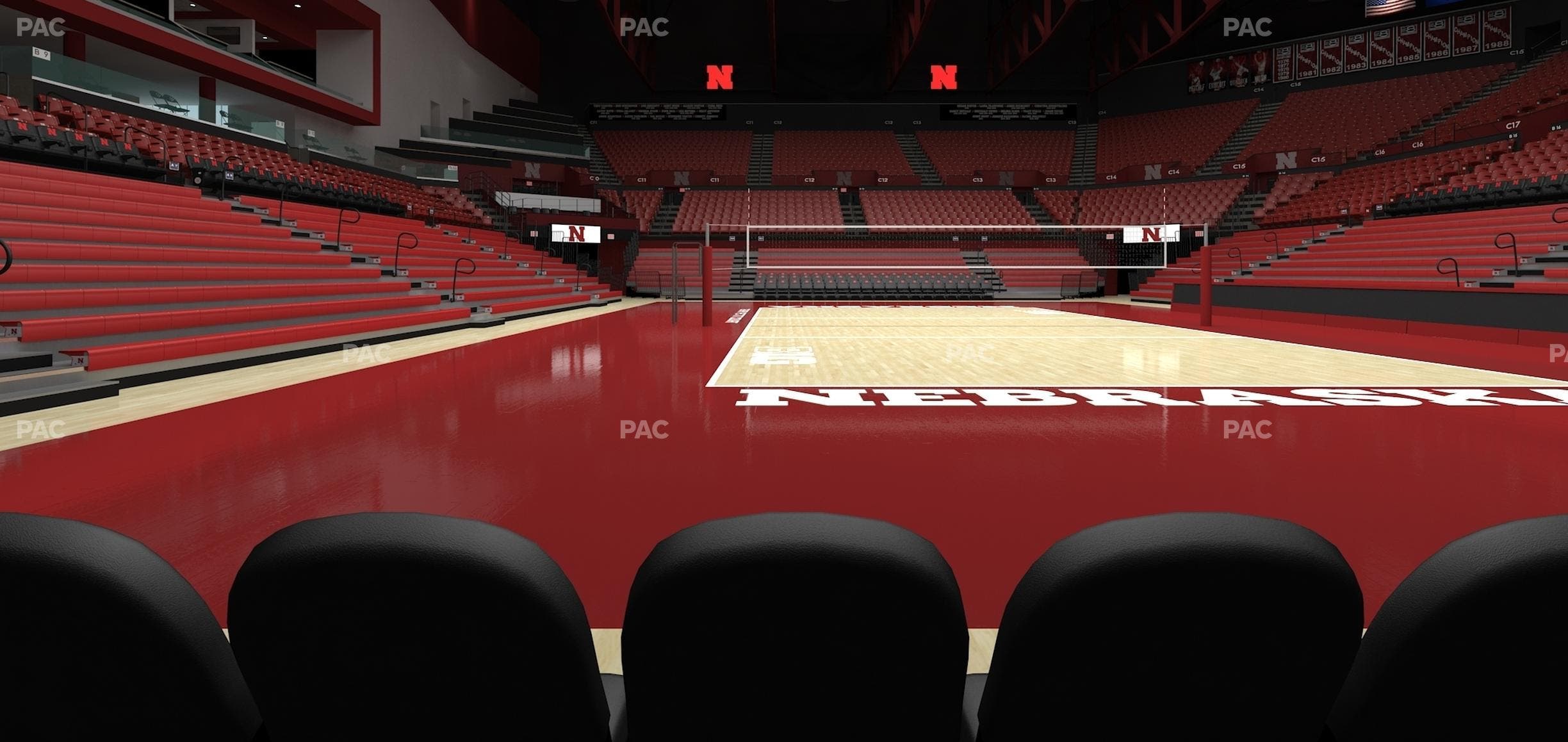 Bob Devaney Sports Center - Section A 4 Seat View