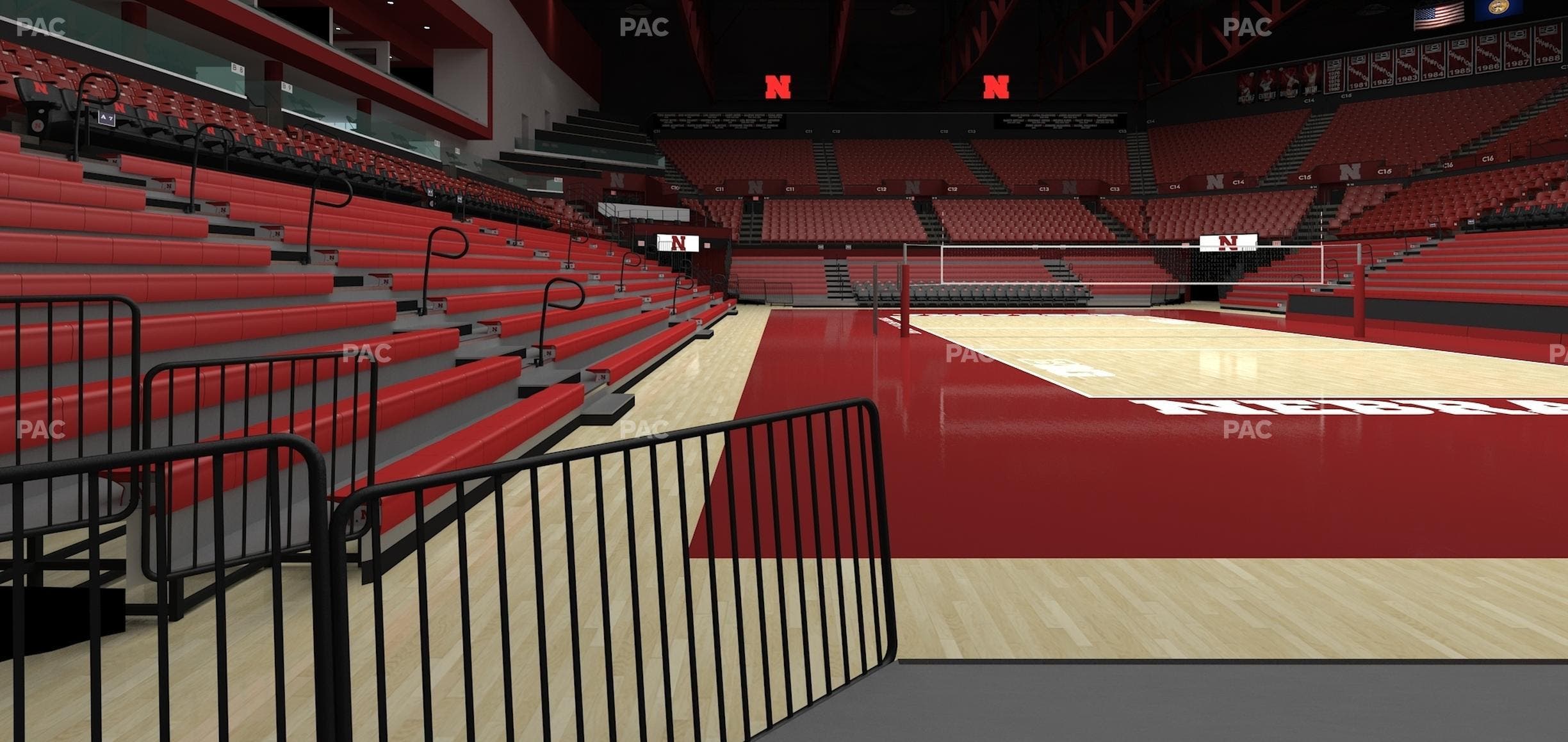 Bob Devaney Sports Center - Section A 5 Seat View