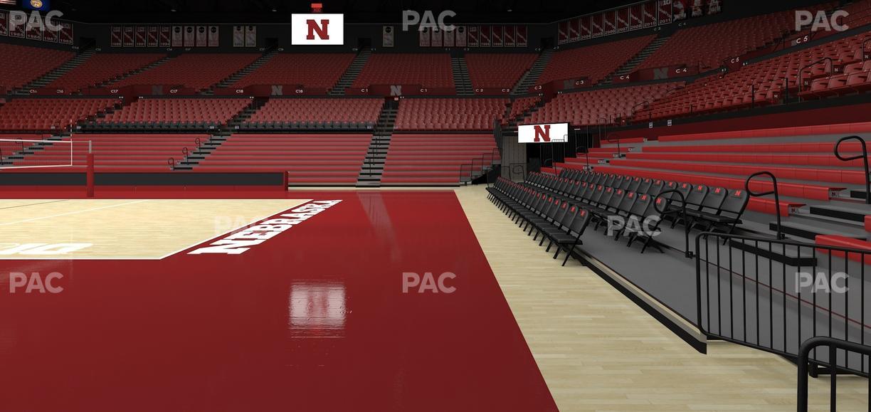 Bob Devaney Sports Center - Section A 6 Seat View