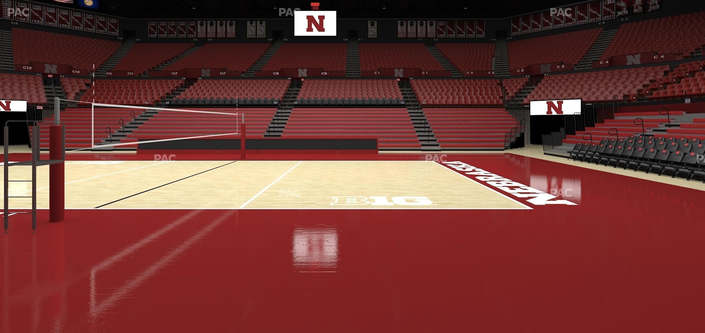 Bob Devaney Sports Center - Section A 7 Seat View