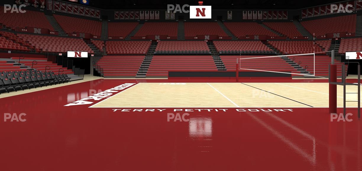 Bob Devaney Sports Center - Section A 8 Seat View