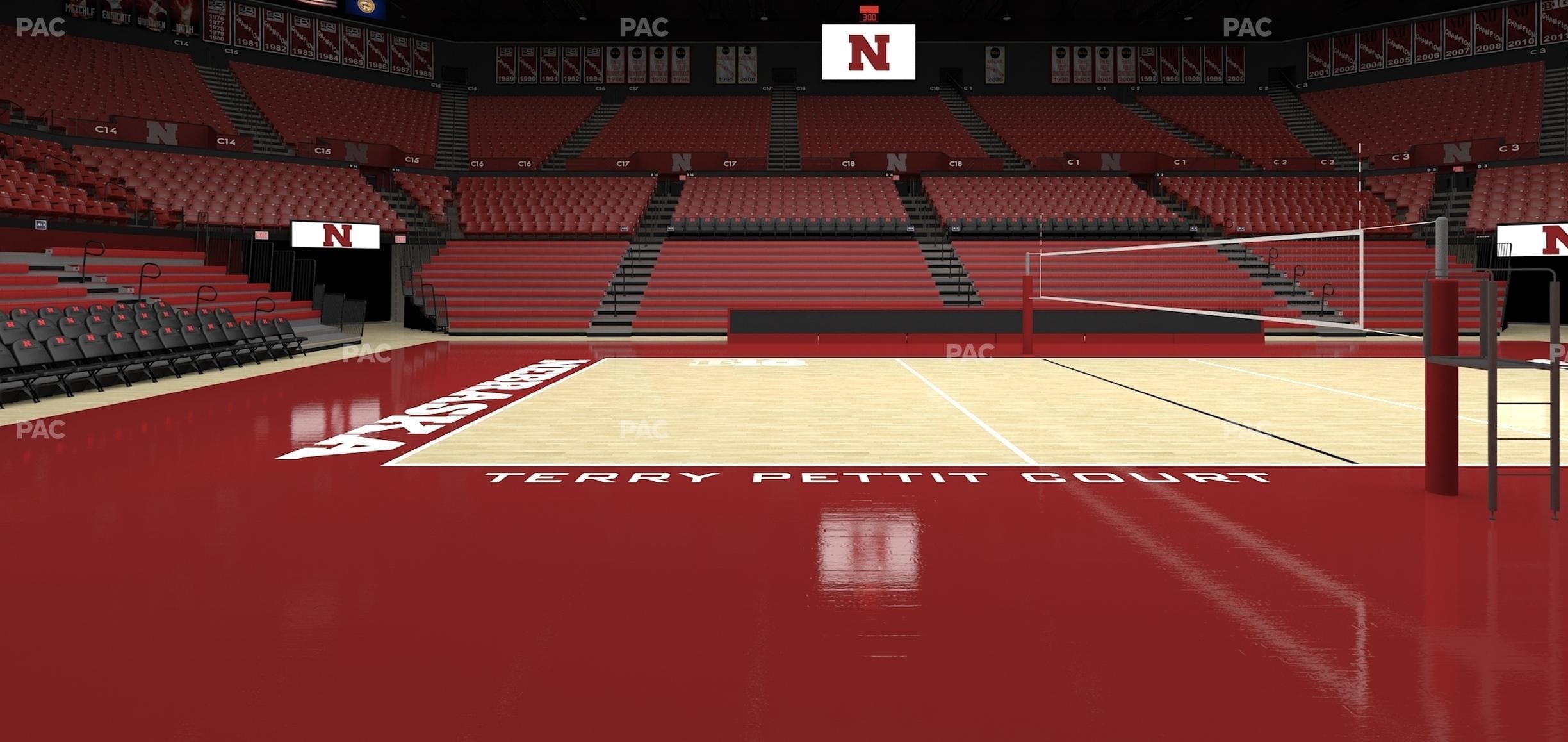 Bob Devaney Sports Center - Section A 8 Seat View