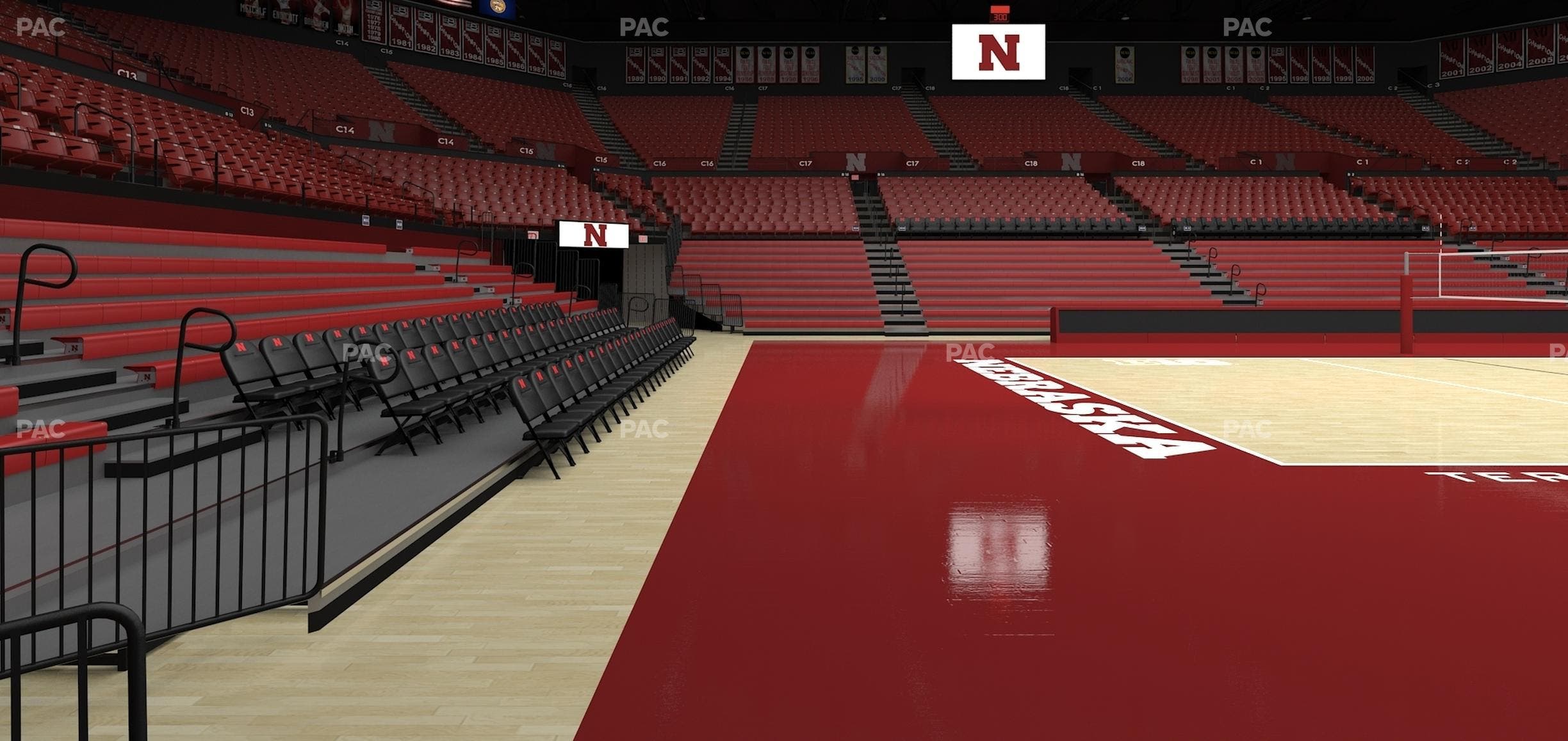 Bob Devaney Sports Center - Section A 9 Seat View
