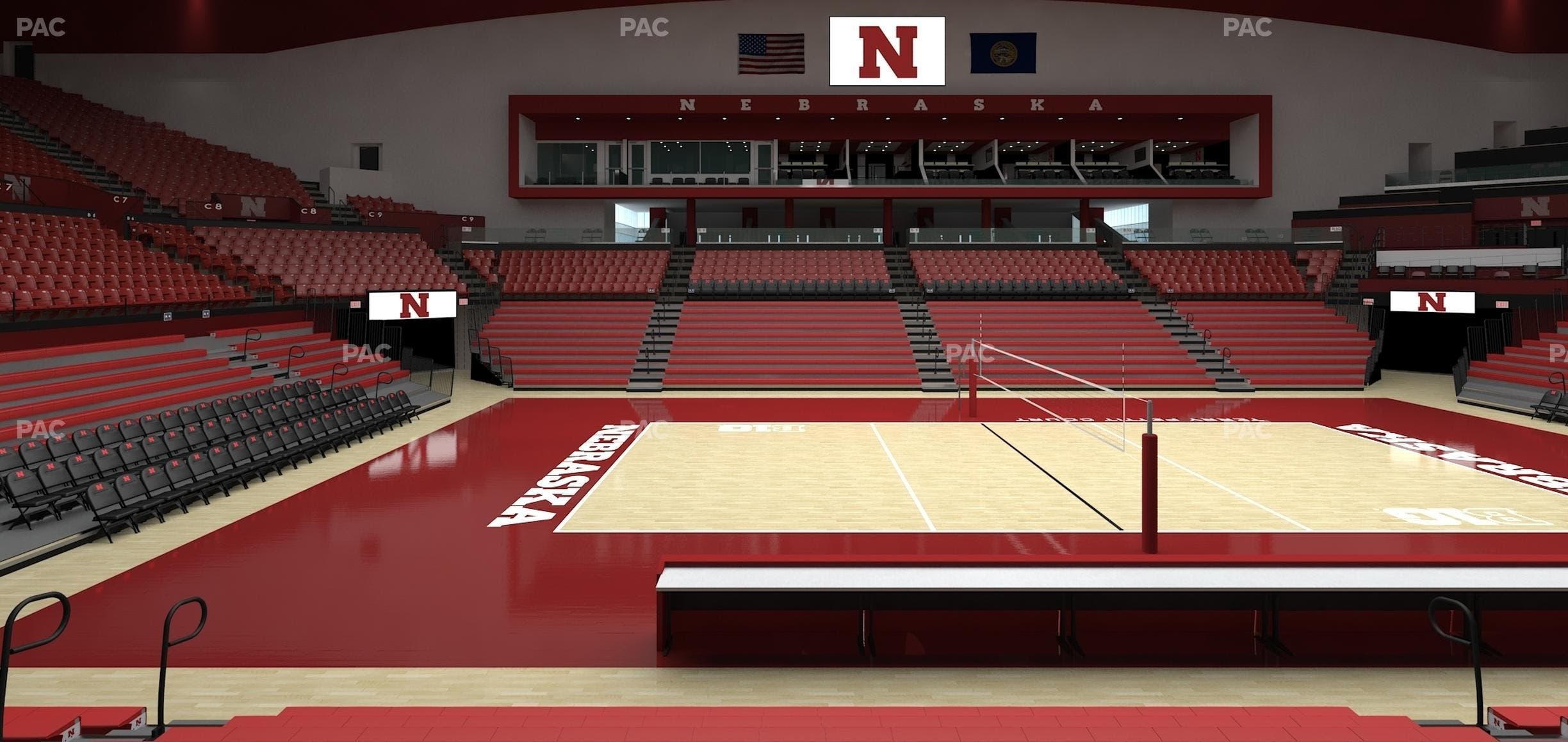 Bob Devaney Sports Center - Section B 1 Seat View