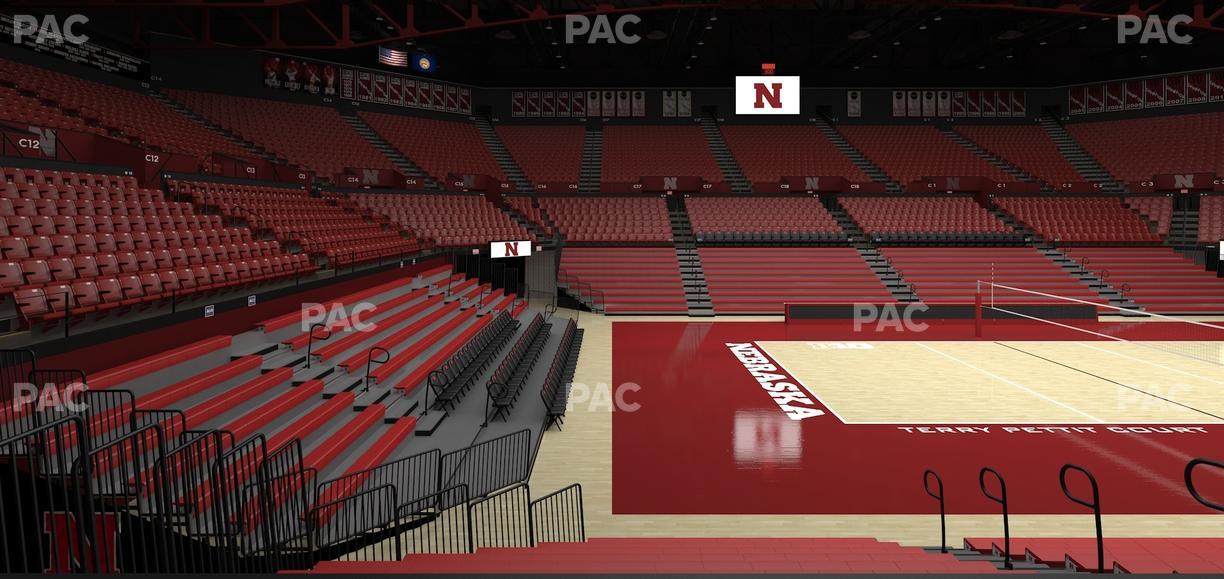 Bob Devaney Sports Center - Section B 10 Seat View