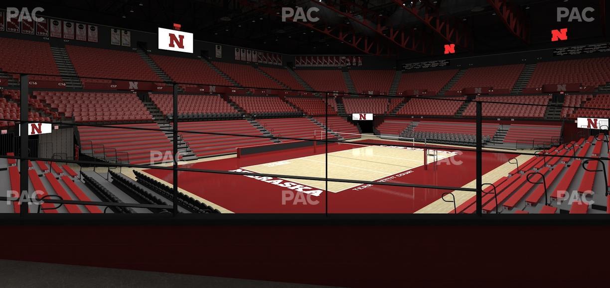 Bob Devaney Sports Center - Section B 11 D Seat View