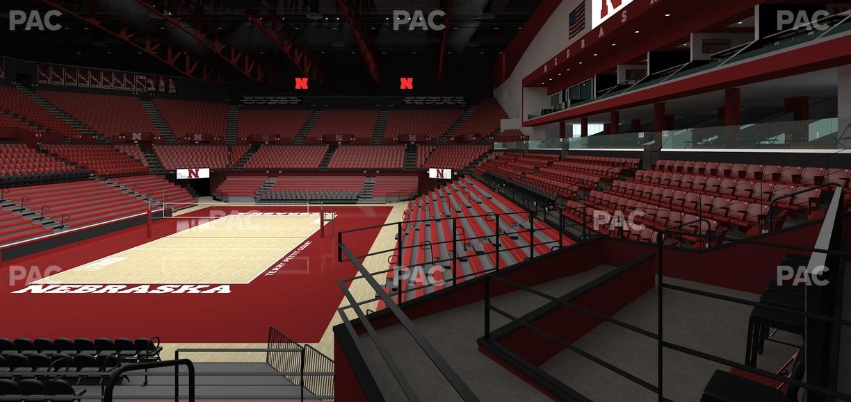 Bob Devaney Sports Center - Section B 11 Seat View
