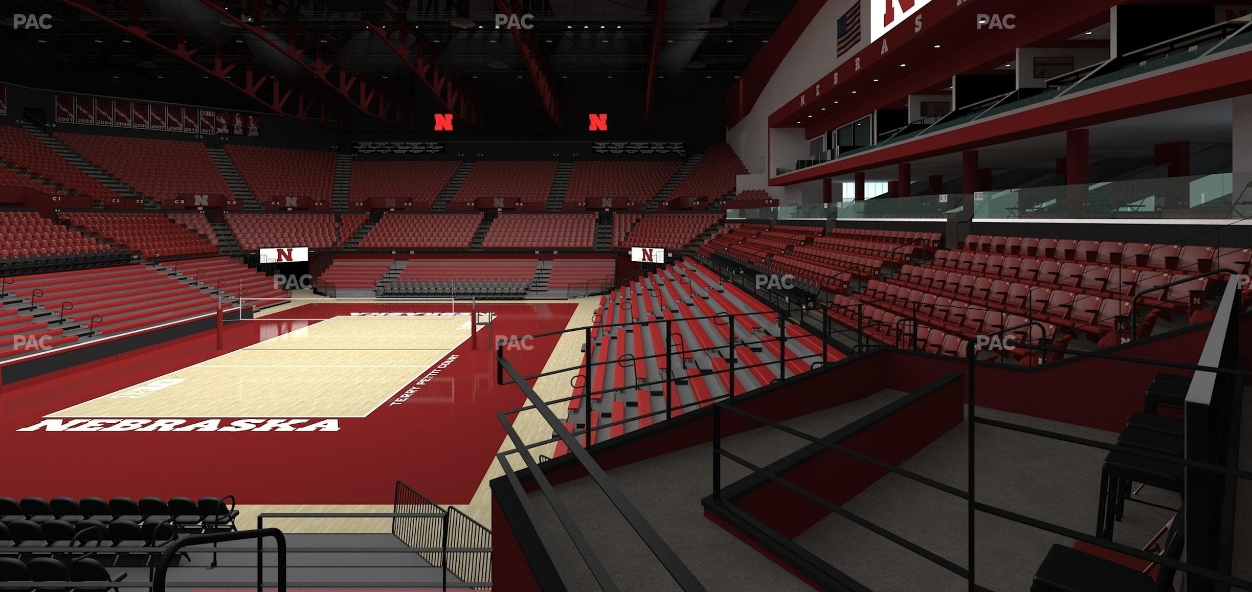Bob Devaney Sports Center - Section B 11 Seat View