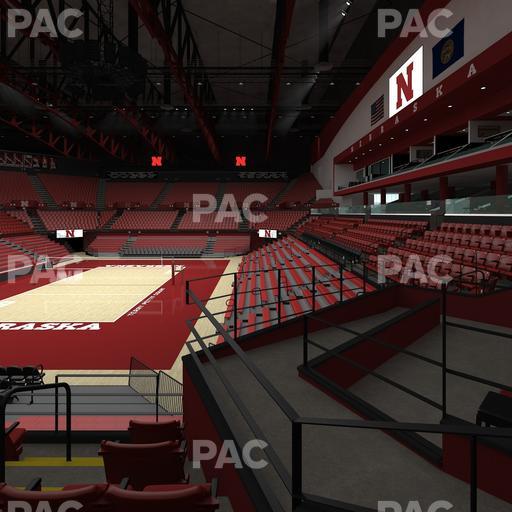 Bob Devaney Sports Center - Section B 11 Seat View