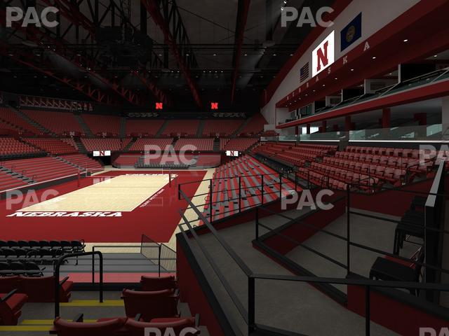 Bob Devaney Sports Center - Section B 11 Seat View