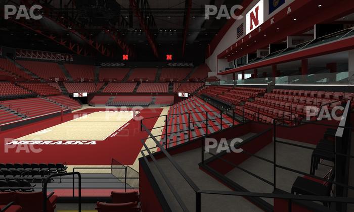 Bob Devaney Sports Center - Section B 11 Seat View