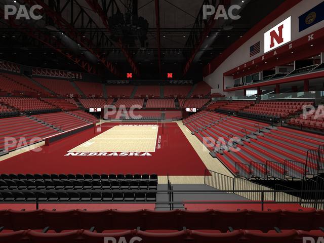 Bob Devaney Sports Center - Section B 12 Seat View