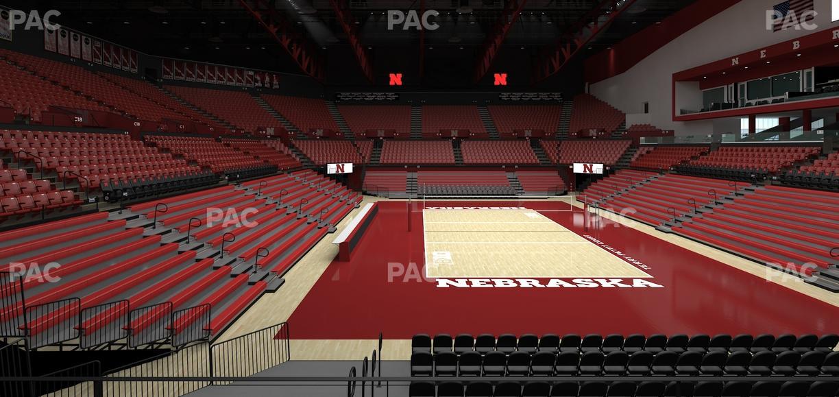 Bob Devaney Sports Center - Section B 13 Seat View