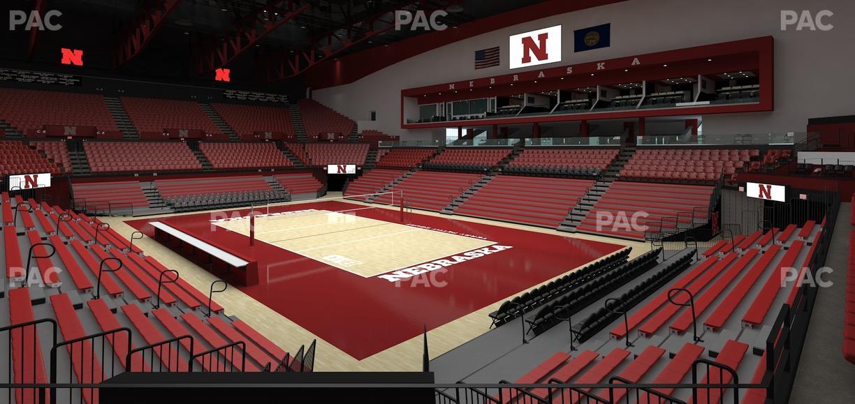 Bob Devaney Sports Center - Section B 14 Seat View
