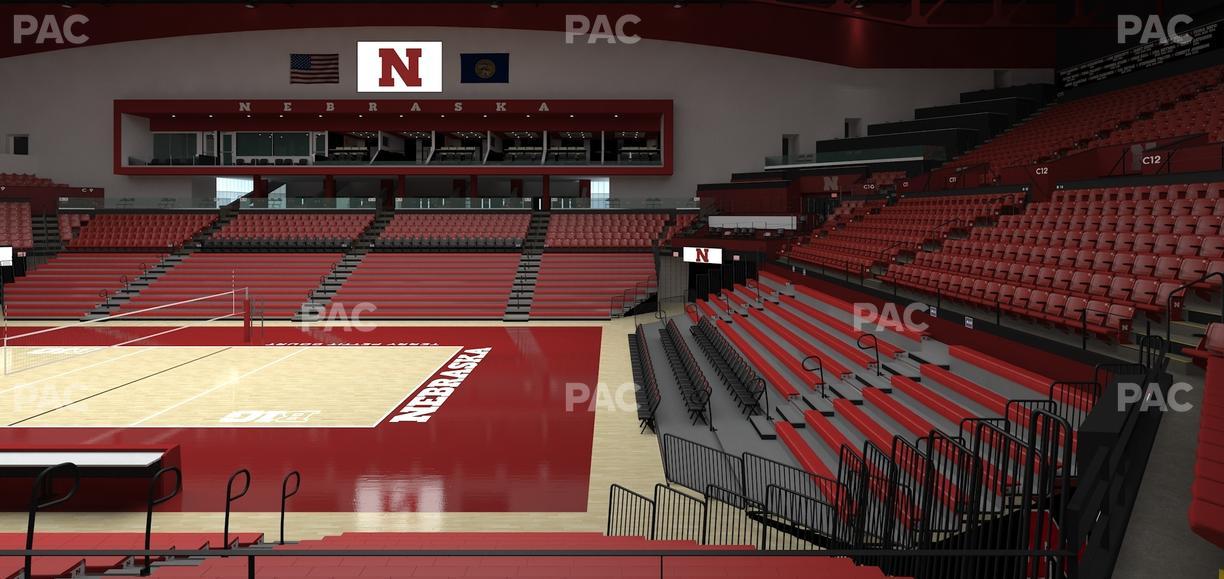 Bob Devaney Sports Center - Section B 15 Seat View