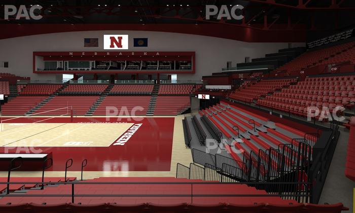 Bob Devaney Sports Center - Section B 15 Seat View