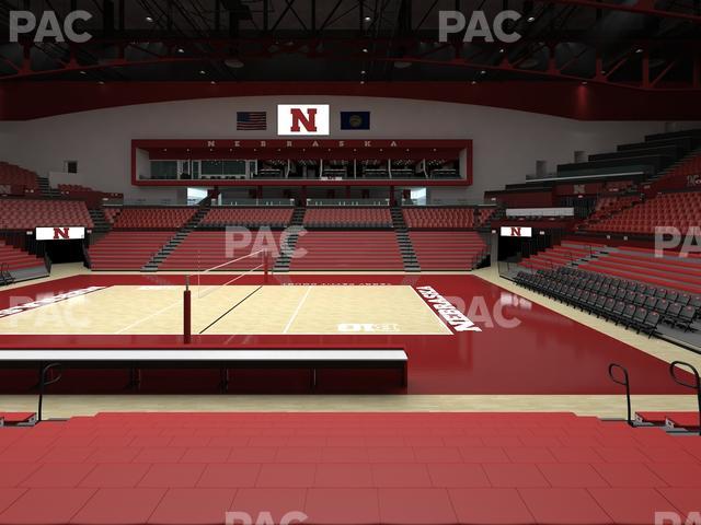 Bob Devaney Sports Center - Section B 16 Seat View