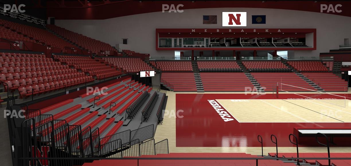 Bob Devaney Sports Center - Section B 2 Seat View