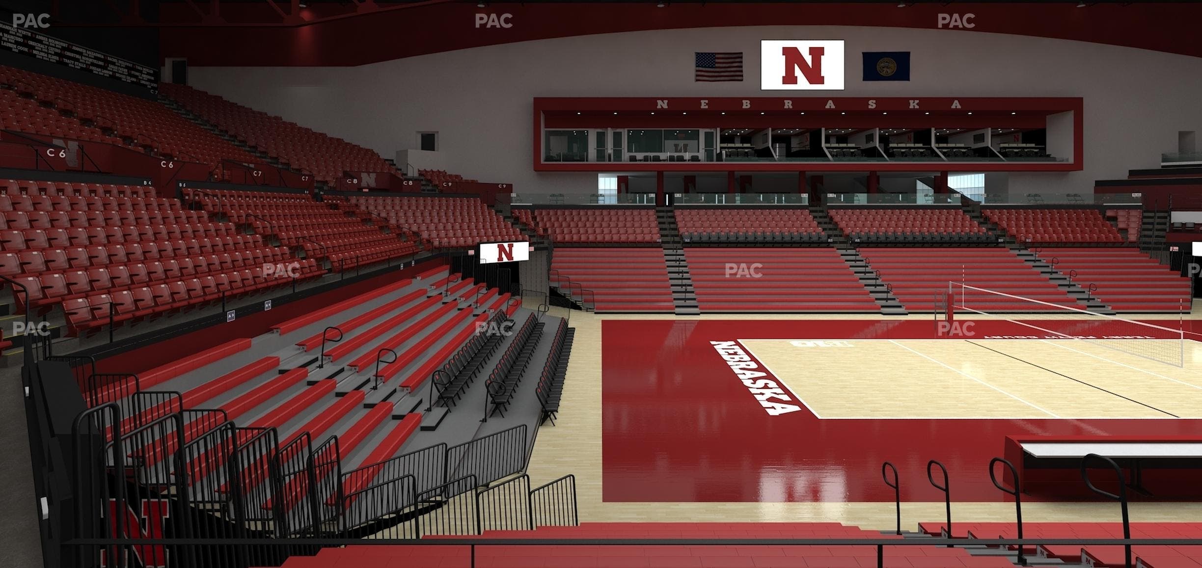 Bob Devaney Sports Center - Section B 2 Seat View