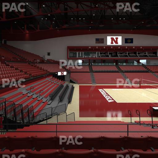 Bob Devaney Sports Center - Section B 2 Seat View
