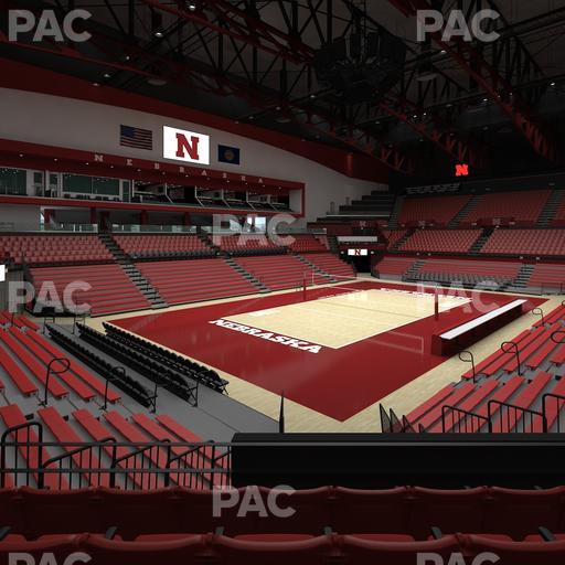Bob Devaney Sports Center - Section B 3 Seat View