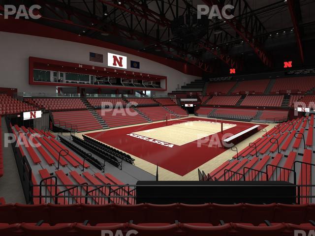 Bob Devaney Sports Center - Section B 3 Seat View