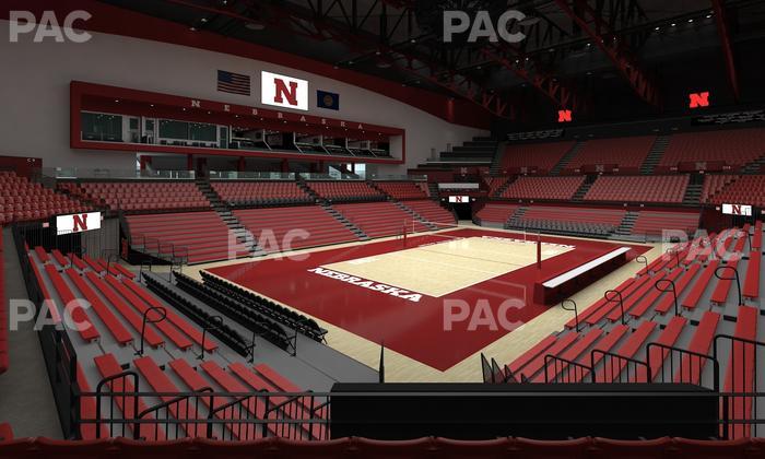 Bob Devaney Sports Center - Section B 3 Seat View