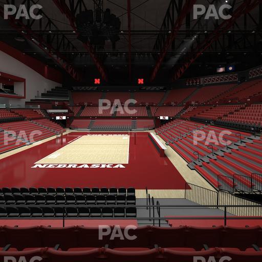 Bob Devaney Sports Center - Section B 4 Seat View