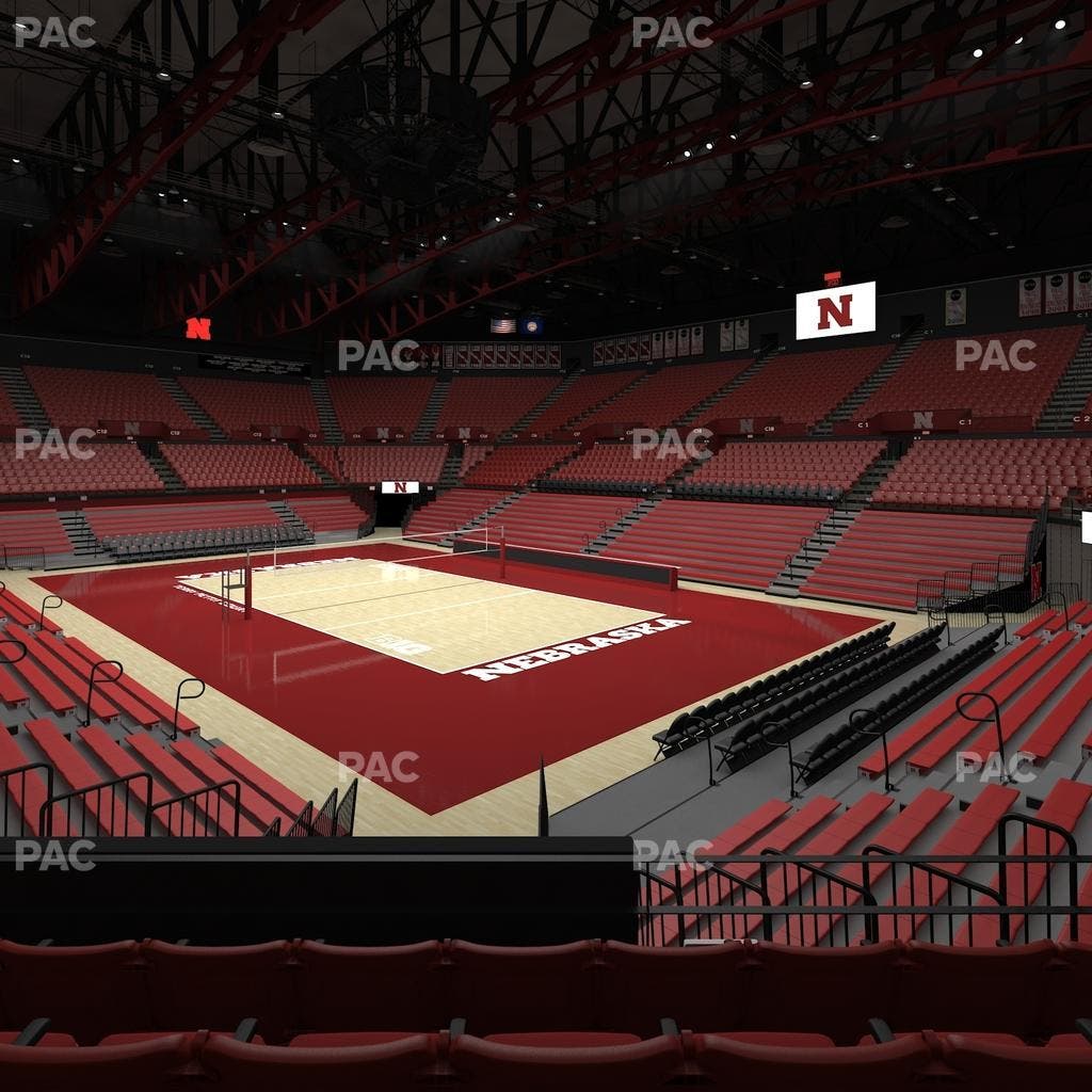Bob Devaney Sports Center - Section B 6 Seat View