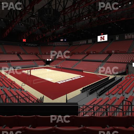 Bob Devaney Sports Center - Section B 6 Seat View