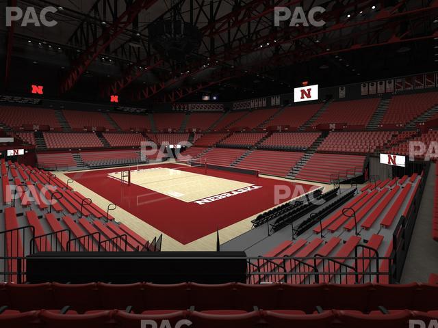 Bob Devaney Sports Center - Section B 6 Seat View