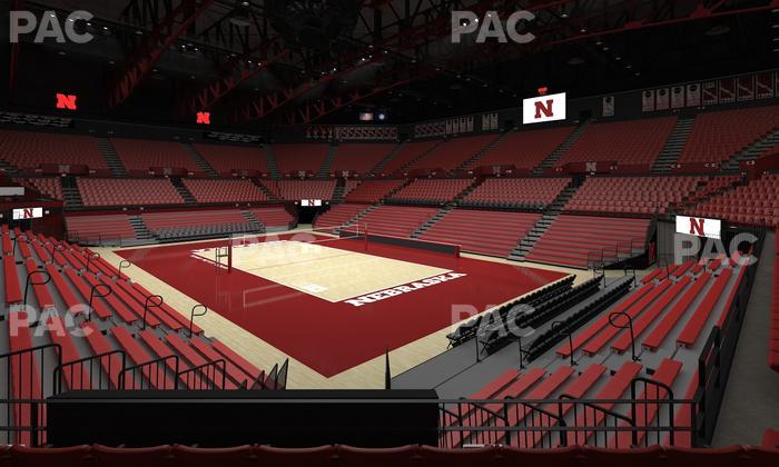 Bob Devaney Sports Center - Section B 6 Seat View