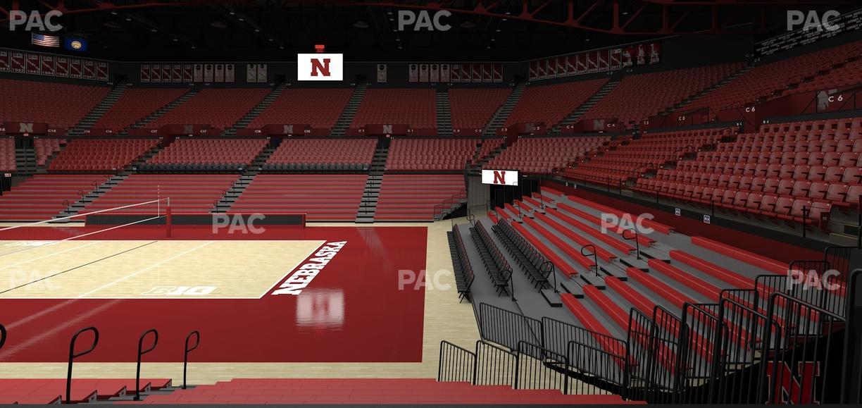 Bob Devaney Sports Center - Section B 7 Seat View