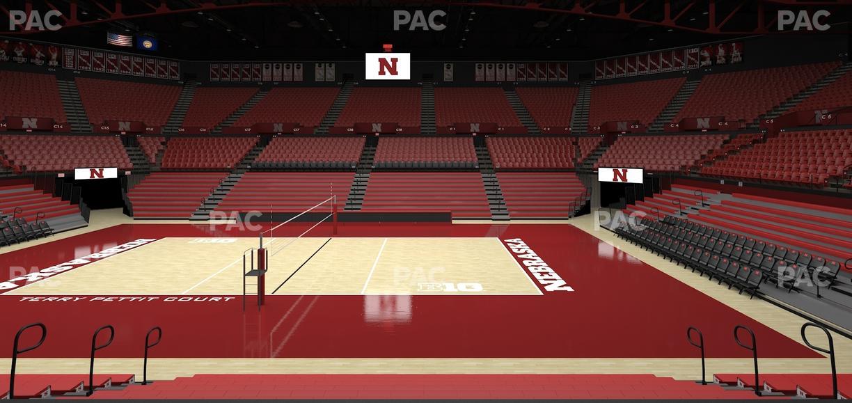 Bob Devaney Sports Center - Section B 8 Seat View