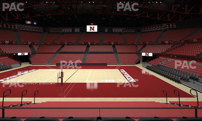 Bob Devaney Sports Center - Section B 8 Seat View
