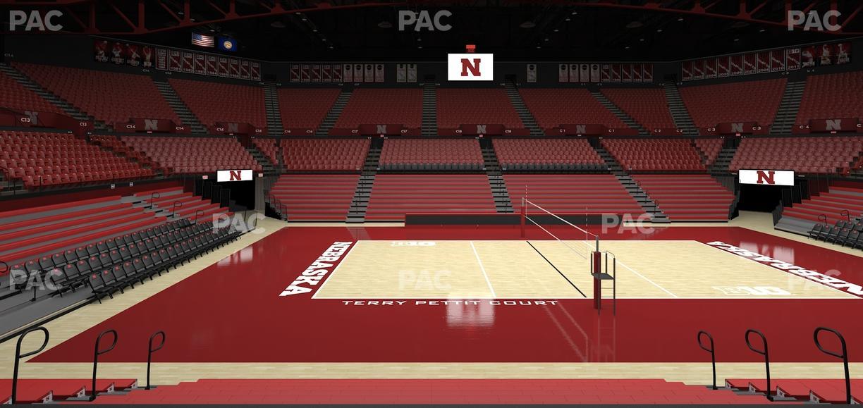 Bob Devaney Sports Center - Section B 9 Seat View