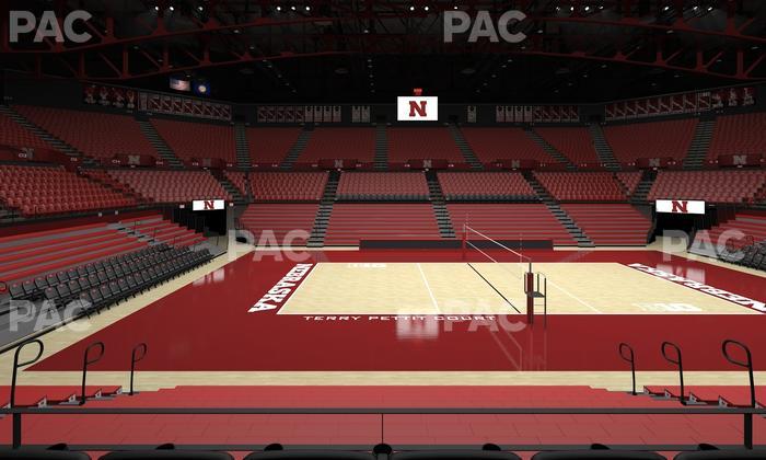 Bob Devaney Sports Center - Section B 9 Seat View
