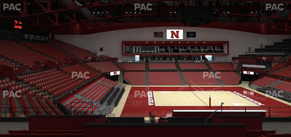 Bob Devaney Sports Center - Section C 1 Seat View