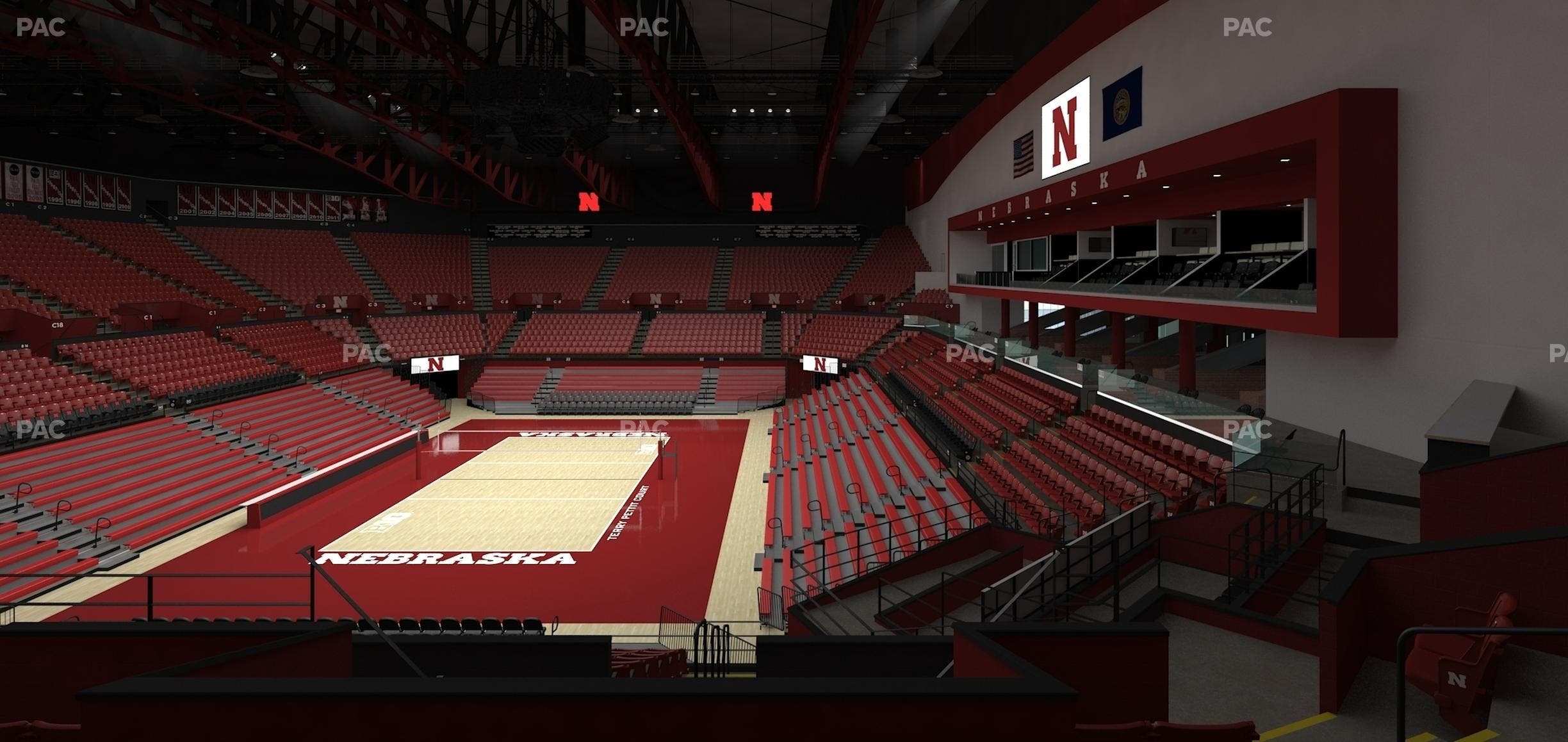 Bob Devaney Sports Center - Section C 11 Seat View