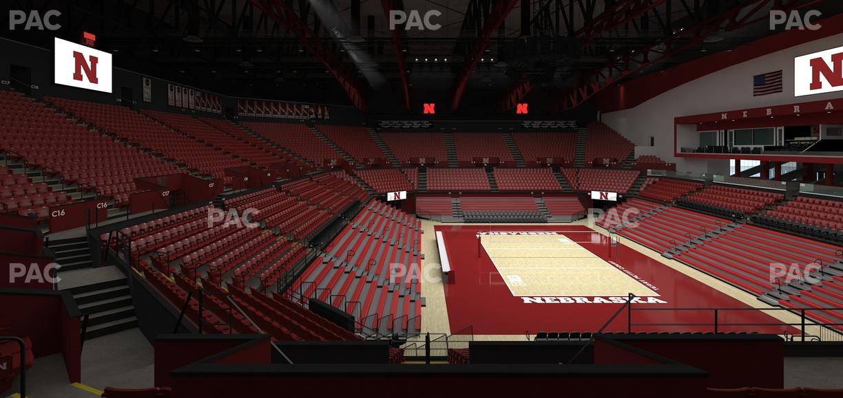 Bob Devaney Sports Center - Section C 13 Seat View