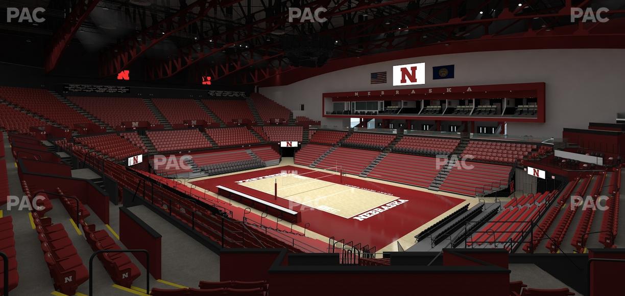 Bob Devaney Sports Center - Section C 15 Seat View