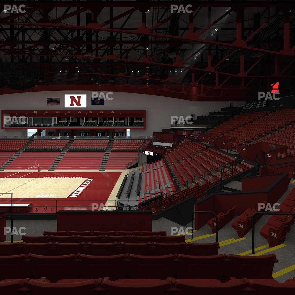 Bob Devaney Sports Center - Section C 16 Seat View