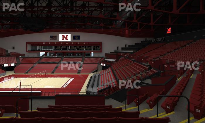 Bob Devaney Sports Center - Section C 16 Seat View