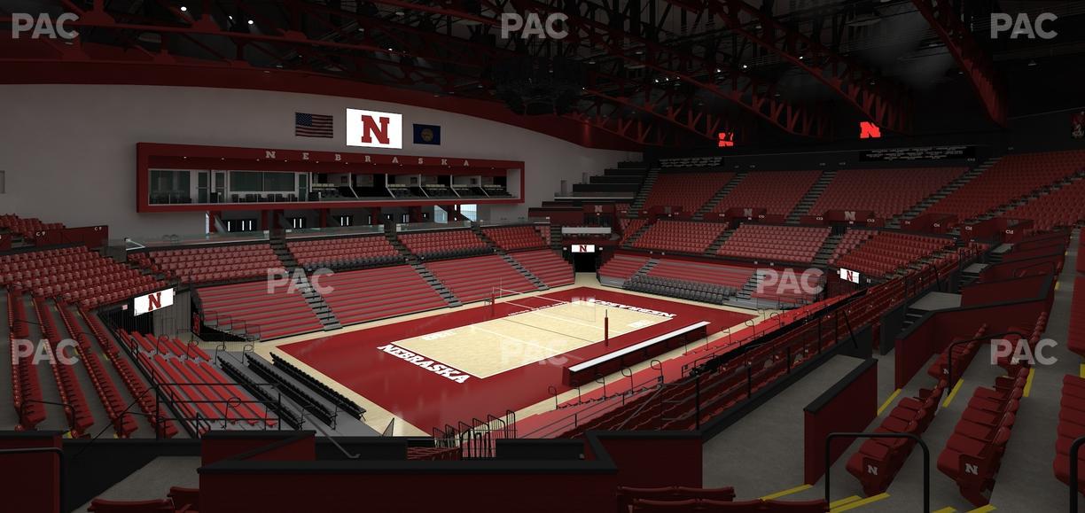 Bob Devaney Sports Center - Section C 3 Seat View