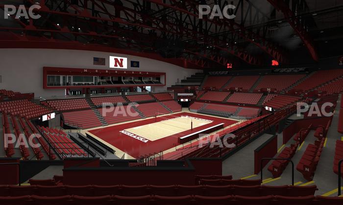Bob Devaney Sports Center - Section C 3 Seat View