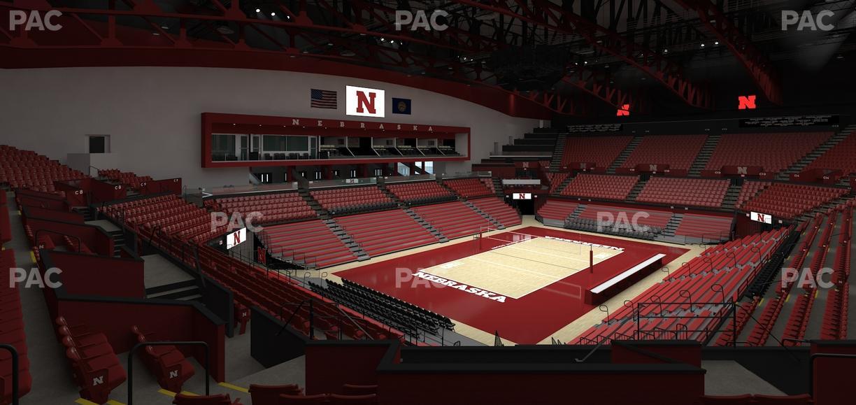 Bob Devaney Sports Center - Section C 4 Seat View