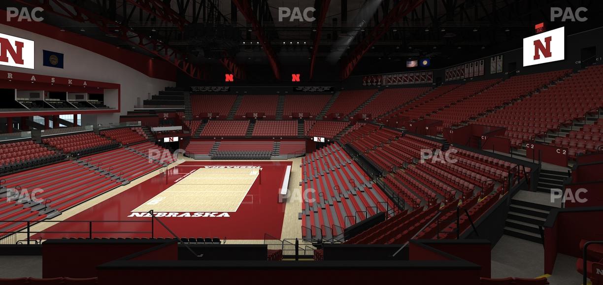 Bob Devaney Sports Center - Section C 5 Seat View