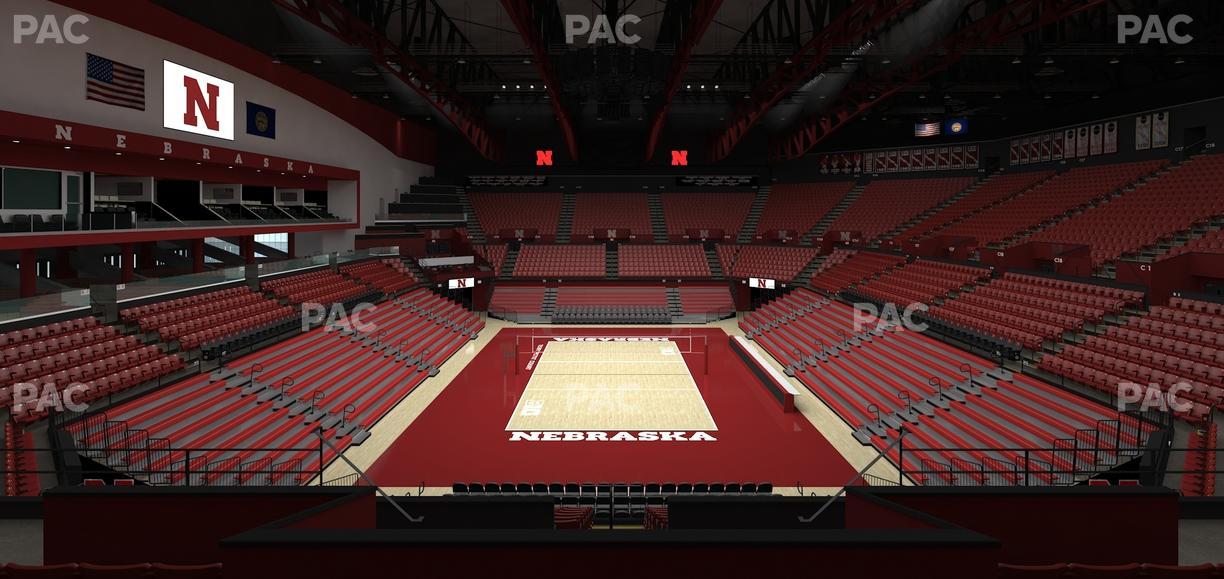 Bob Devaney Sports Center - Section C 6 Seat View